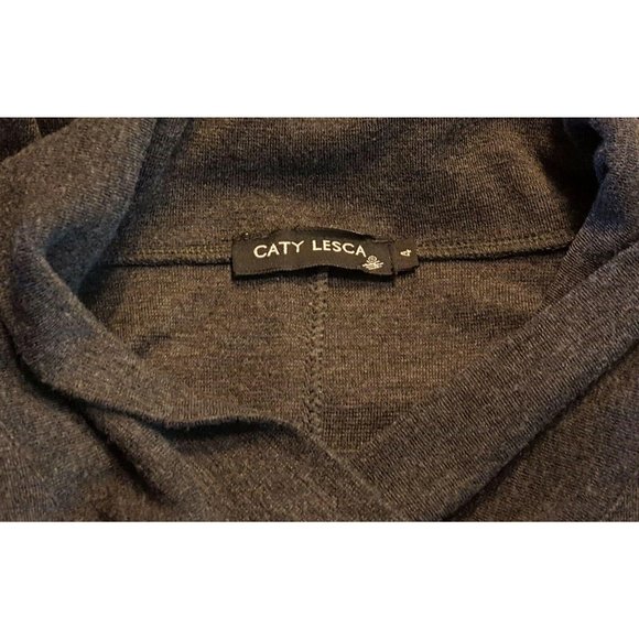 CATY LESCA gray and black Bohemian maxi dress 4‎ - Picture 12 of 12